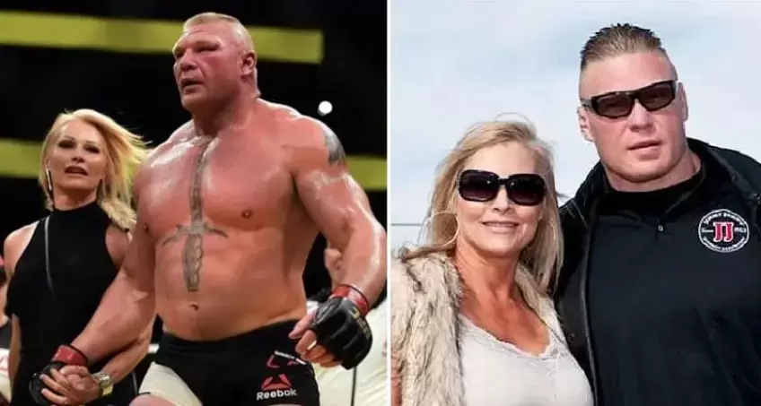 Brock Lesnar reappears in the photo with his wife Sable!
