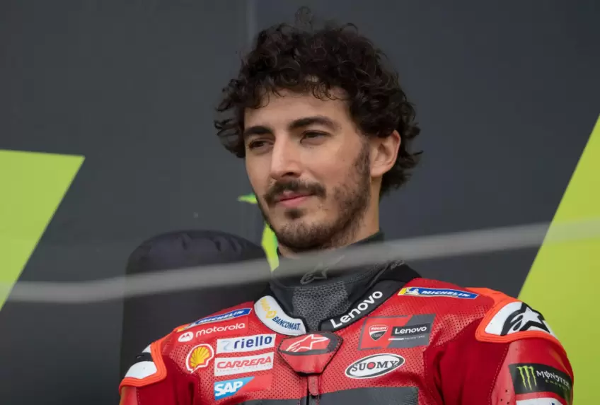 Francesco Bagnaia after the crash: Sometimes you need to have luck