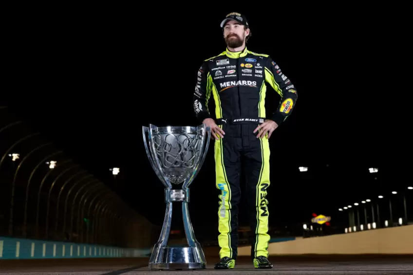 Ryan Blaney on the headache and celebration after winning the championship
