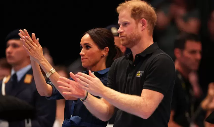 Unexpected presence: Prince Harry and Meghan Markle attend Vancouver Canucks game