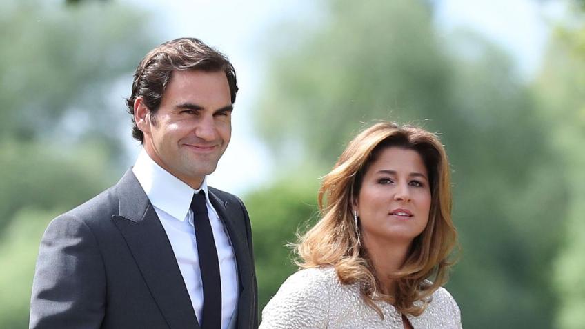 "The love story between Roger Federer and Mirka.." said a coach