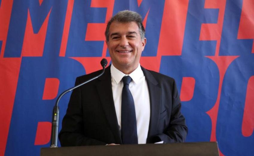 Laporta sent a message: "I want a team with a winning mentality"