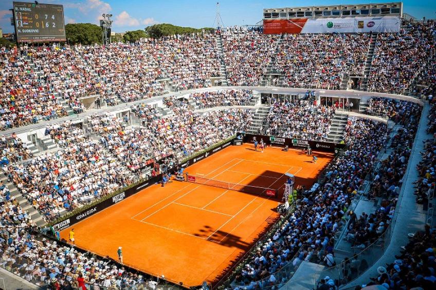 No crowds at the Italian Open 2020