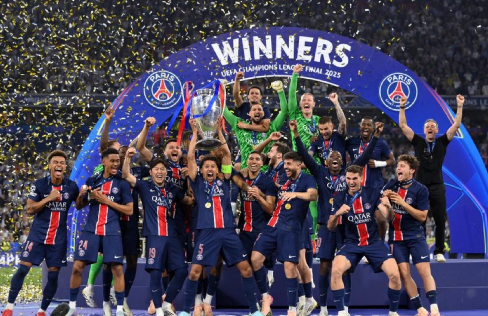 PSG dominate Inter Milan in stunning 5-0 Champions League final victory