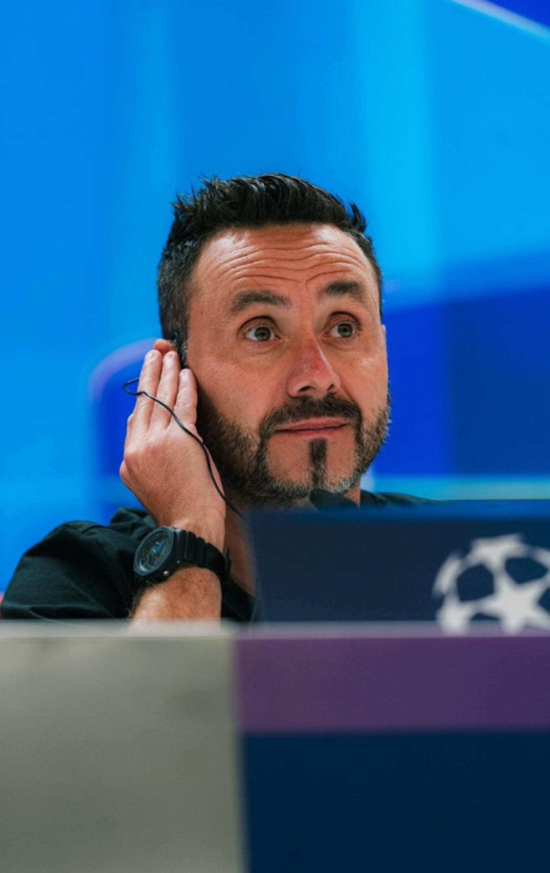 De Zerbi admits shame over Real Madrid penalty