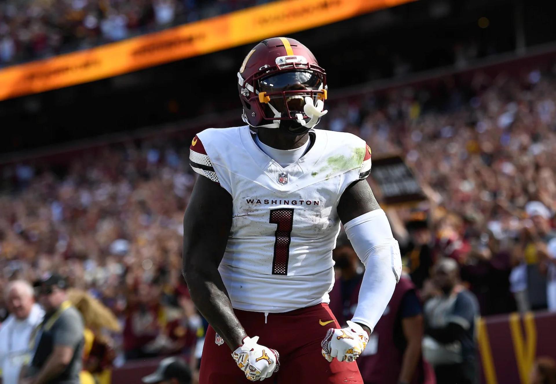 Deebo Samuel out vs. Cowboys as Washington’s receiver injuries mount