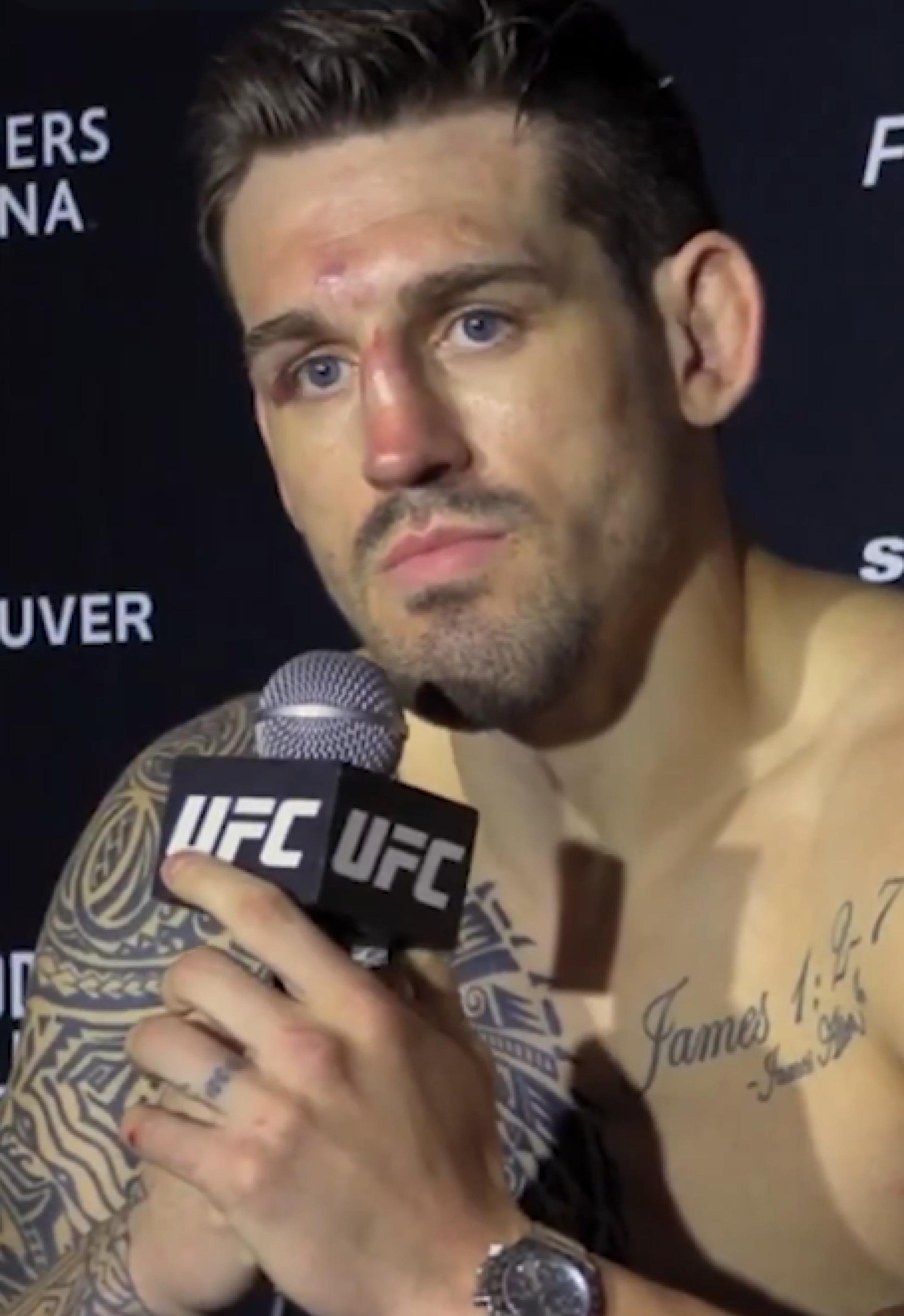Brendan Allen shocks Reinier de Ridder in Vancouver