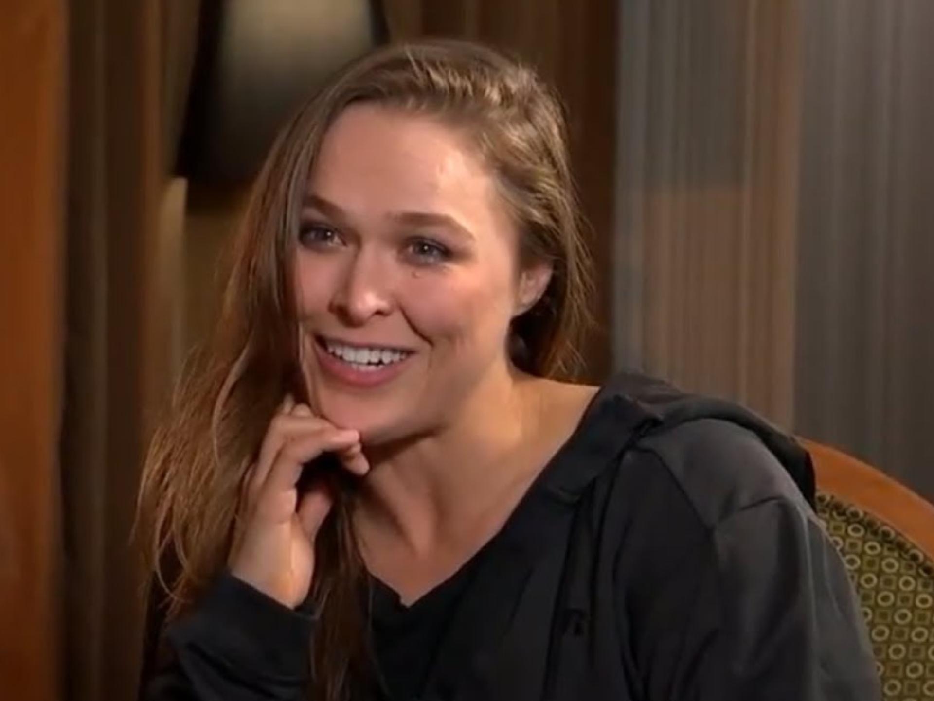 Ronda Rousey returns to training after eight years