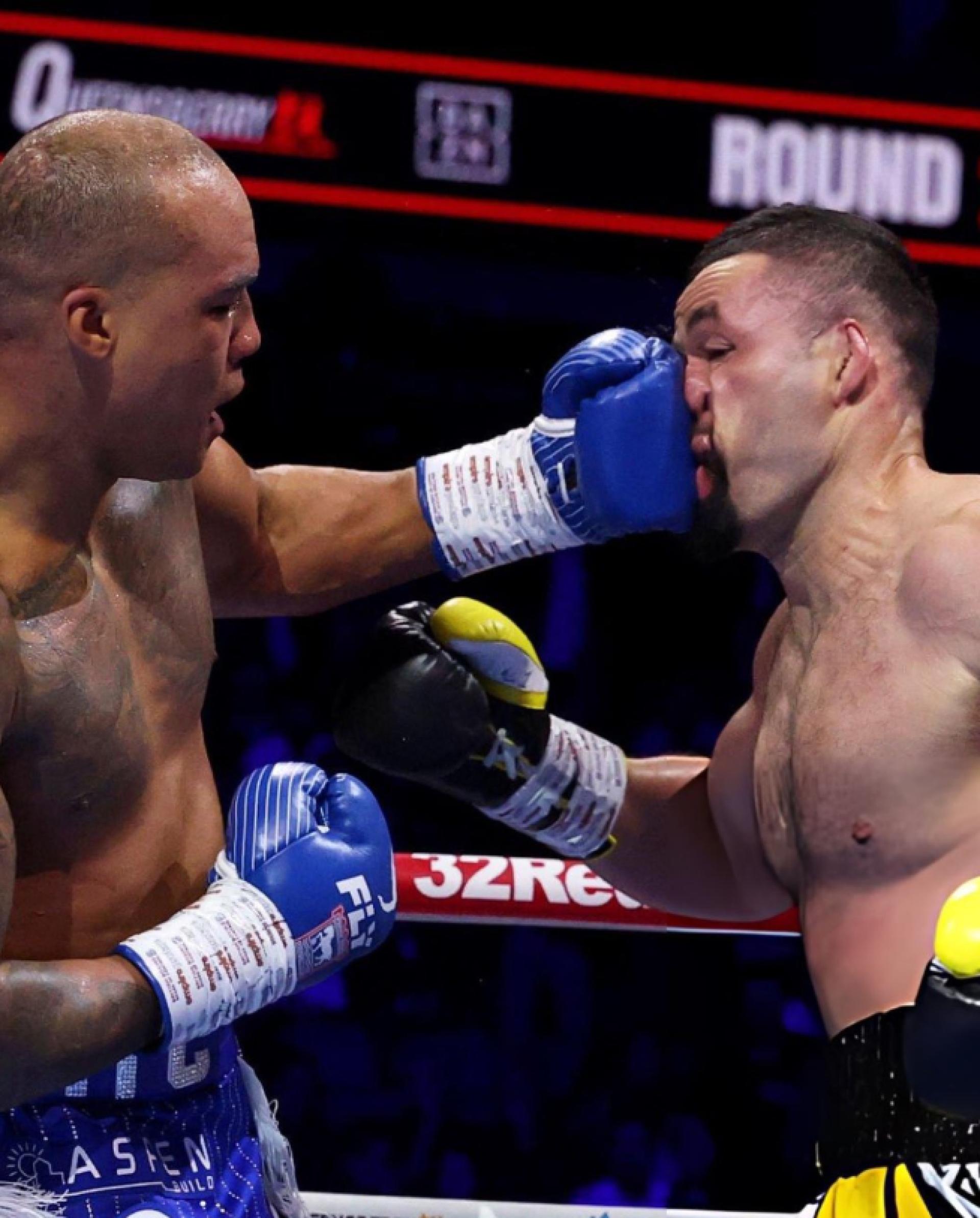 Fabio Wardley claims interim title after stunning win over Parker