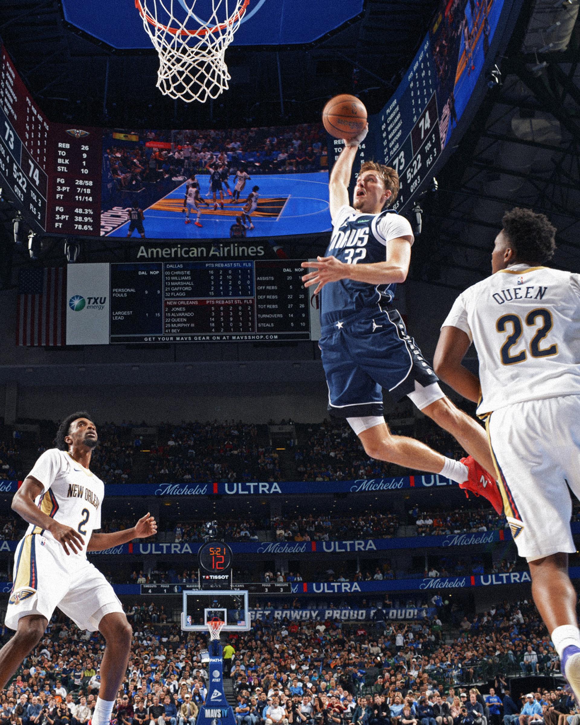 Cooper Flagg gets revenge on Derik Queen in Dallas thriller