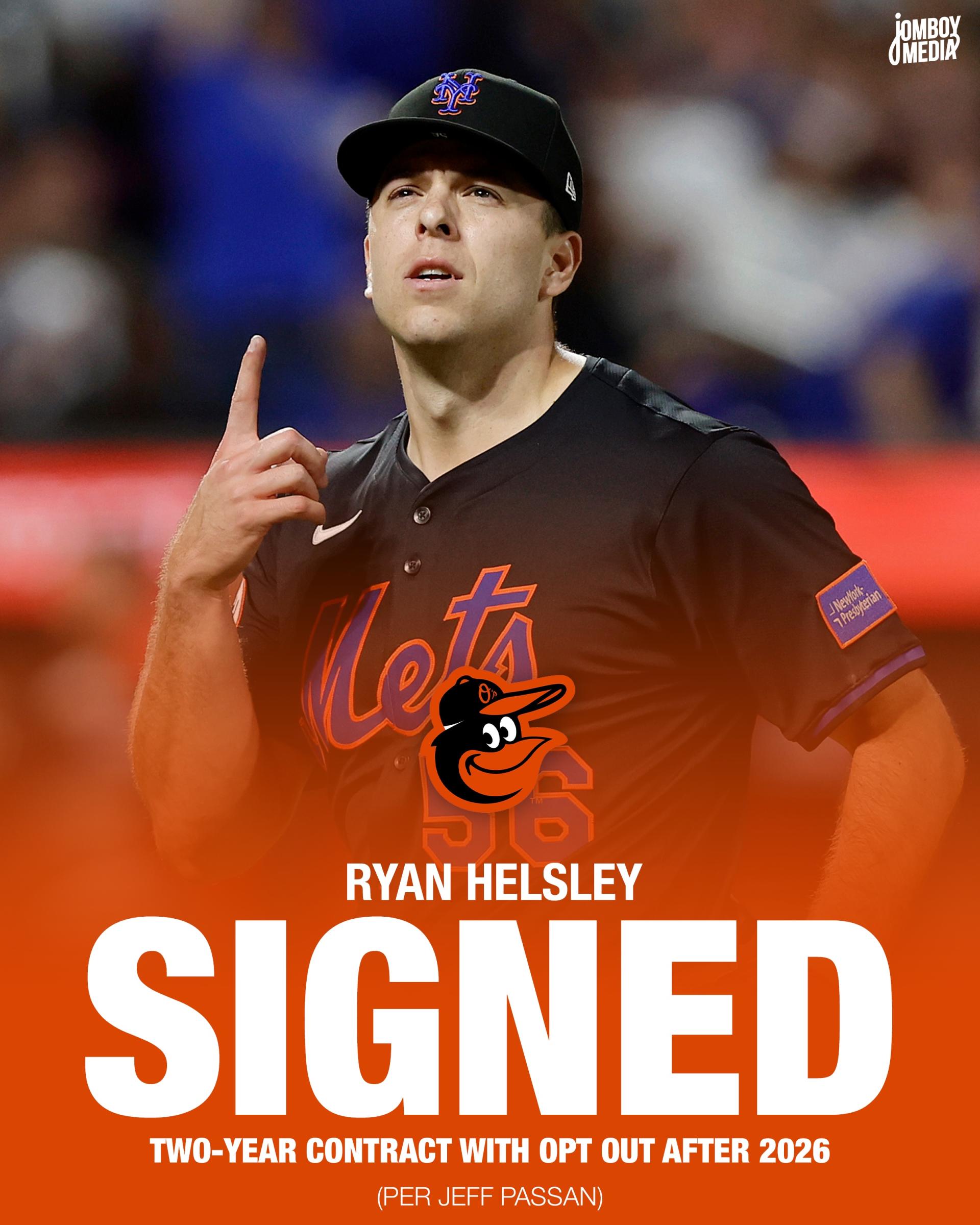 Orioles hand closer role to Ryan Helsley on two year, $28 million deal