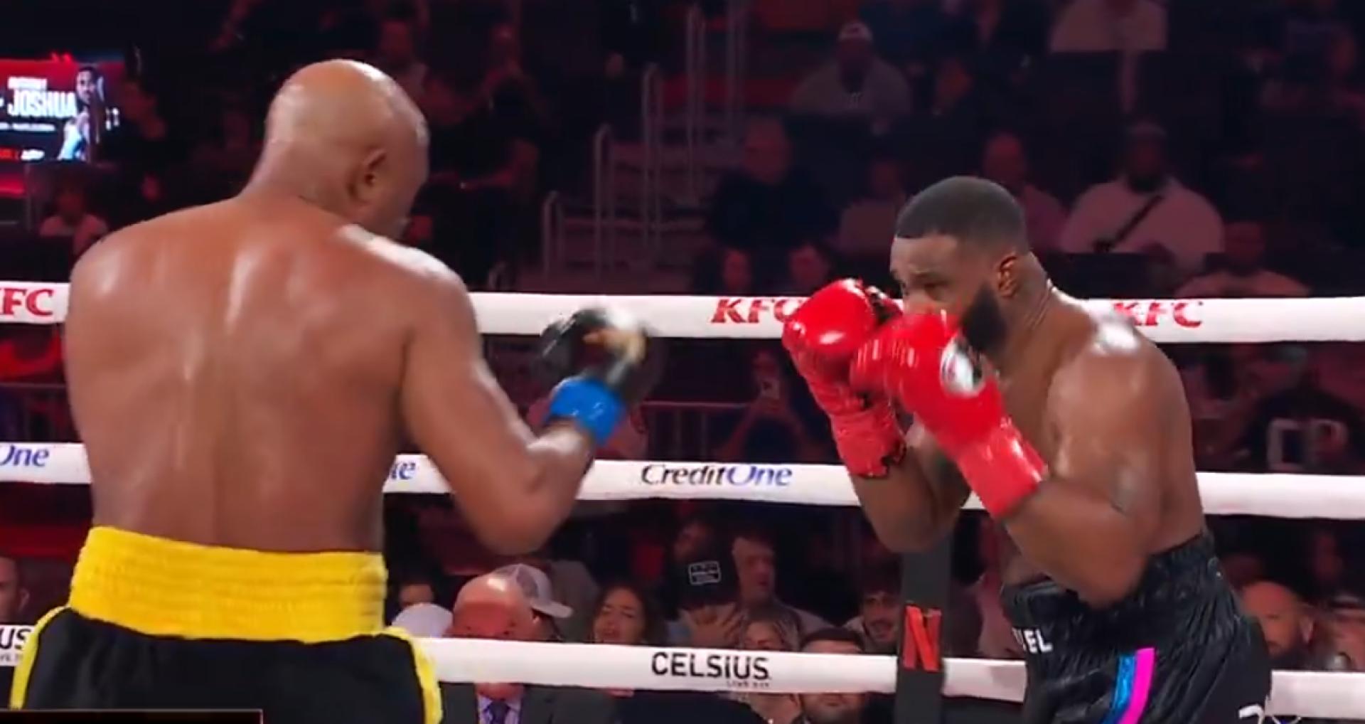Anderson Silva knocks out Tyron Woodley on Netflix