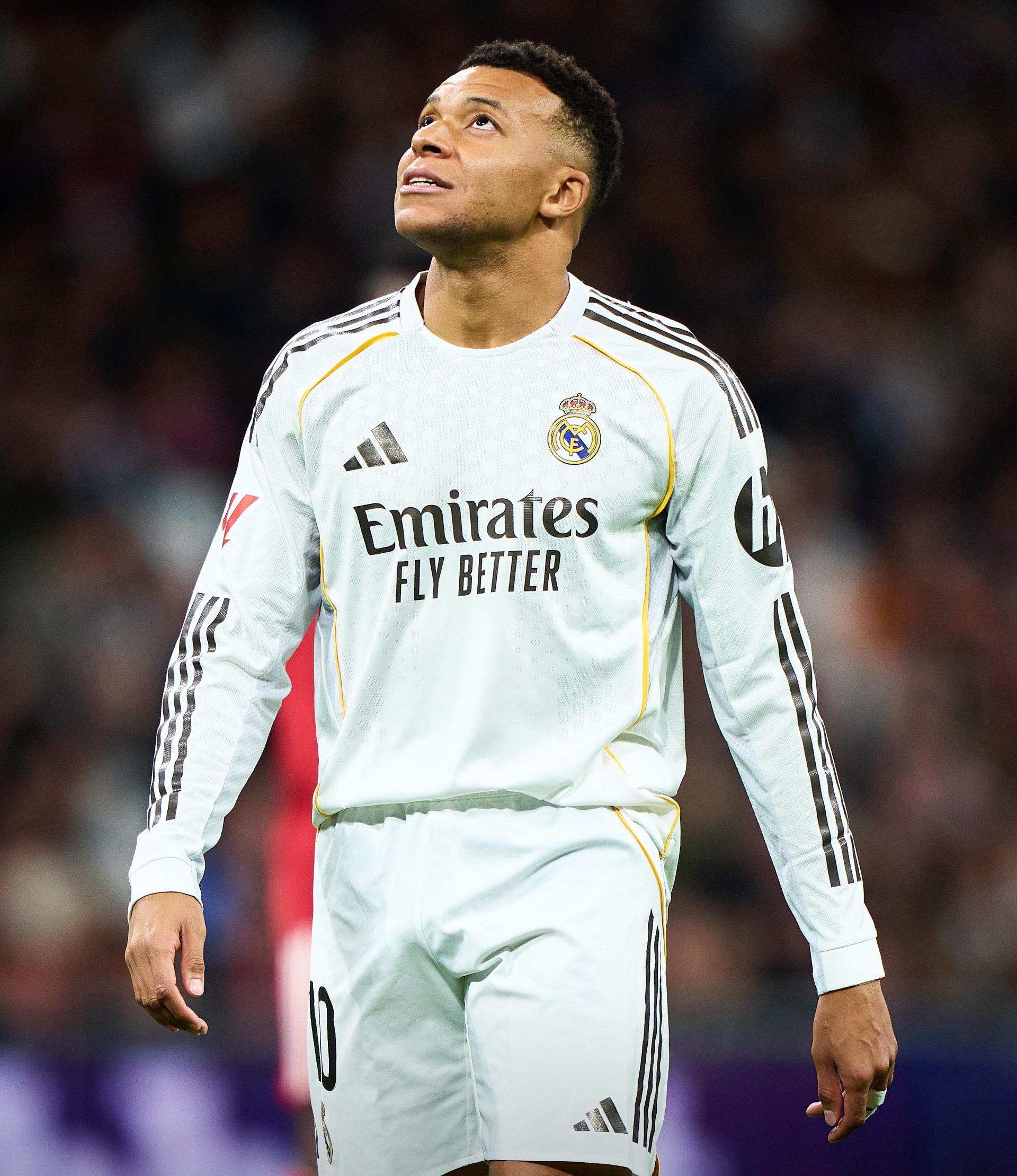 Kylian Mbappé set to miss Real Betis game as Madrid confirm left knee sprain